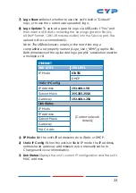 Предварительный просмотр 27 страницы CYP CDPS-U2HPIP Operation Manual