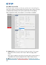Preview for 38 page of CYP CDPS-U2HPIP Operation Manual