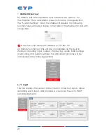 Preview for 26 page of CYP CDPS-U42HPIP Operation Manuals