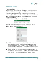 Preview for 13 page of CYP CDPW-K1 Operation Manual