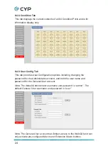 Preview for 30 page of CYP CDPW-K1 Operation Manual