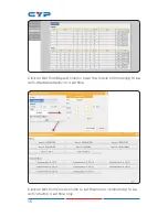 Preview for 20 page of CYP CDPW-K1S Operation Manual