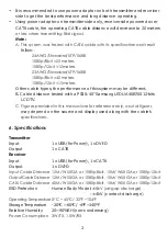 Предварительный просмотр 6 страницы CYP CDVI-301RX Operation Manual