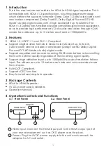 Preview for 4 page of CYP CH-101 Operation Manual