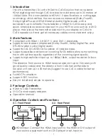 Preview for 4 page of CYP CH-103Rx Operation Manual