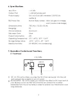 Preview for 7 page of CYP CH-107 RX Operation Manual