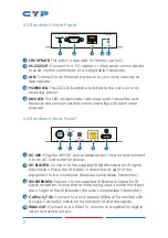 Предварительный просмотр 12 страницы CYP CH-2527RX Operation Manual