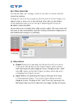 Preview for 14 page of CYP CH-2603RX Operation Manual