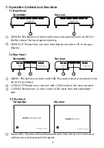 Предварительный просмотр 7 страницы CYP CH-301RX Operation Manual