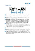 Preview for 9 page of CYP CHDBT-1H1CL Operation Manual