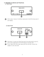 Предварительный просмотр 4 страницы CYP CLUX-11HS Operation Manual