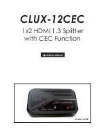 CYP CLUX-12CEC Operation Manual preview