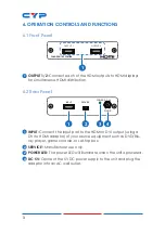 Предварительный просмотр 8 страницы CYP CLUX-2EN Operation Manual