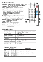 Предварительный просмотр 6 страницы CYP CM-1391 Operation Manual