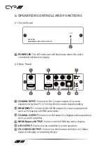 Preview for 8 page of CYP CM-388 Operation Manual