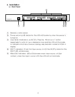 Предварительный просмотр 6 страницы CYP CMLUX-4H4CAT Operation Manual