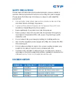 Preview for 3 page of CYP CMPRO-4H2H Operation Manual