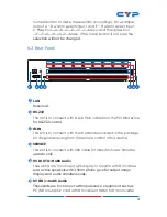 Preview for 9 page of CYP CMSI-8D8DSA Operation Manual