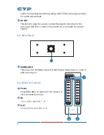 Preview for 10 page of CYP CMSI-8D8DSA Operation Manual