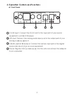 Предварительный просмотр 4 страницы CYP CP-295N Operation Manual