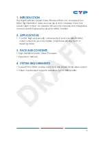 Preview for 5 page of CYP CP-MHD421 Operation Manual