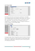 Предварительный просмотр 61 страницы CYP CPLUS-1082CVEA Operation Manual