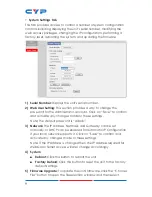 Preview for 14 page of CYP CPLUS-21FRX Operation Manual