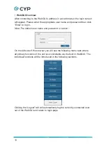 Preview for 16 page of CYP CPLUS-401V Operation Manual