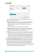 Preview for 26 page of CYP CPLUS-401V Operation Manual