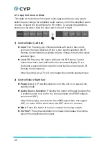 Preview for 34 page of CYP CPLUS-401V Operation Manual