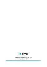 Preview for 64 page of CYP CPLUS-401V Operation Manual