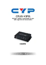 CYP CPLUS-V2PEL Operation Manual preview
