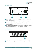 Предварительный просмотр 9 страницы CYP CPLUS-V3H1H-TB Operation Manual