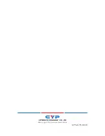 Preview for 16 page of CYP CPLUS-V4E Operation Manual