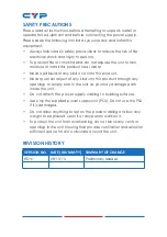 Preview for 4 page of CYP CPLUS-V4H4H Operation Manual