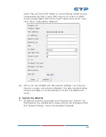 Preview for 19 page of CYP CPLUS-V4H4HP Operation Manual