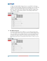 Preview for 24 page of CYP CPLUS-V4H4HP Operation Manual