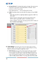 Предварительный просмотр 24 страницы CYP CPLUS-V8H8HPA Operation Manual