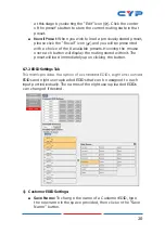 Предварительный просмотр 25 страницы CYP CPLUS-V8H8HPA Operation Manual