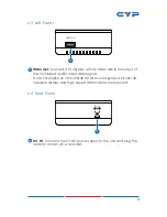 Предварительный просмотр 9 страницы CYP CPRO-11SR Operation Manual