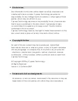 Preview for 2 page of CYP CPRO-41W Operation Manual