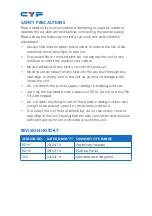 Preview for 4 page of CYP CPRO-8ER Operation Manual