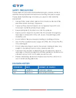 Preview for 4 page of CYP CPRO-U2T Operation Manual