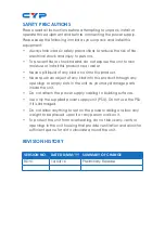 Preview for 4 page of CYP CPRO-U8T Operation Manual