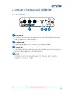 Предварительный просмотр 7 страницы CYP CPT-387HD Operation Manual