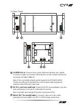 Предварительный просмотр 9 страницы CYP CR-KP1 Operation Manual