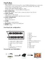 Preview for 3 page of CYP CS-720PHD1 Operation Manual