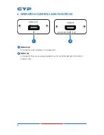 Preview for 8 page of CYP CS-HHP Operation Manuals