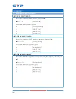 Предварительный просмотр 30 страницы CYP CSC-104 Operation Manual