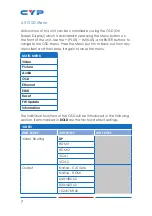 Preview for 12 page of CYP CSC-5501TX Operation Manual